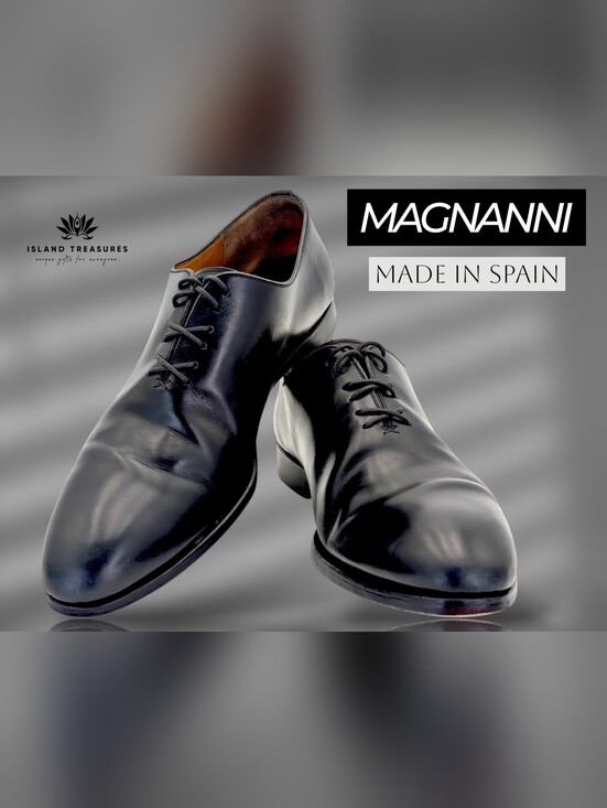 Magnanni Other - Magnanni Black Leather Oxford Dress Shoes